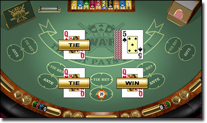 play casino war online for money