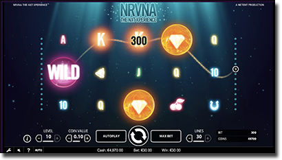 Play Nrvna online pokies at Thrills Casino