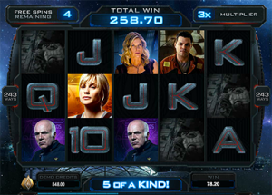 Battlestar Galactica free spins