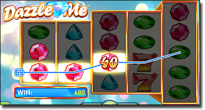 Dazzle Me mobile real money slots