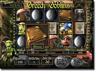 Greedy Goblins 3D pokies by BetSoft