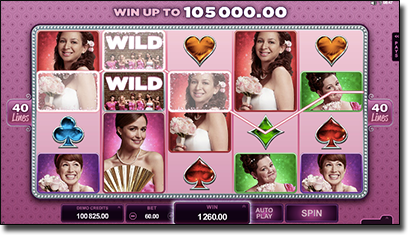 Bridesmaids pokie by Microgaming