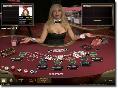 Playboy Bunny Live Dealer games