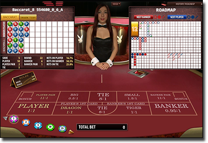 baccarat online live dealer