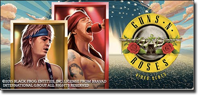 Guns 'N Roses online pokies available at Leo Vegas Casino