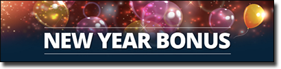 New Year 2016 Bonus promo at Roxy Palace Casino