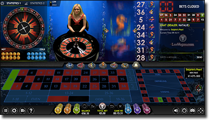 Extreme Gaming live dealer roulette games online