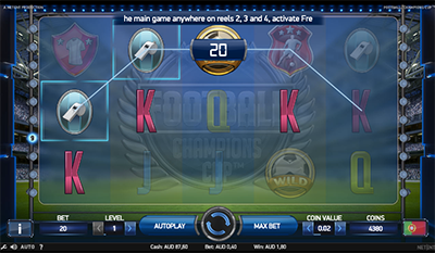 Football: Champions Cup online pokies