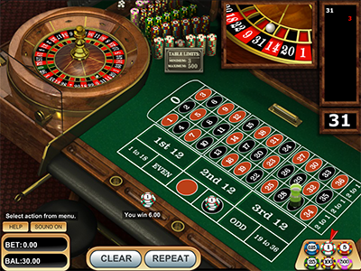 BetSoft European Roulette