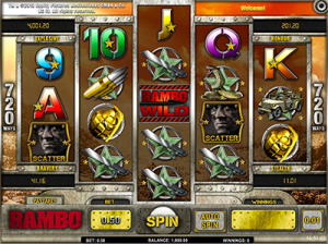 Rambo by iSoftBet - online pokies based on popular film