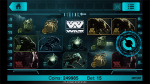 Aliens by NetEnt - online pokies based on popular film