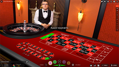 Live French Roulette Gold