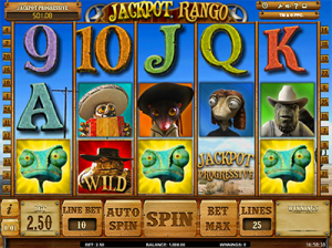 Jackpot Rango by iSoftBet - online pokies based on popular film