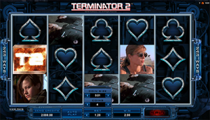 Terminator II by Microgaming - online pokies based on popular film