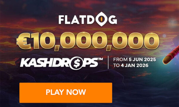 Flatdog Kash Drops at King Johnnie Casino