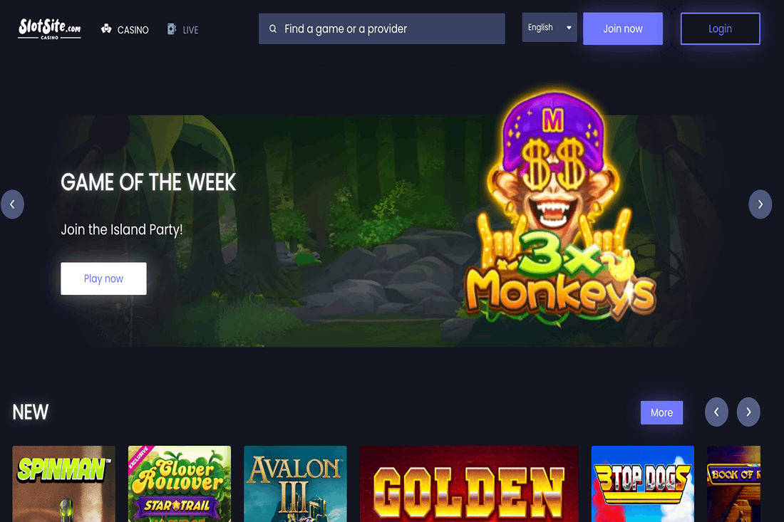 Slotsite Review