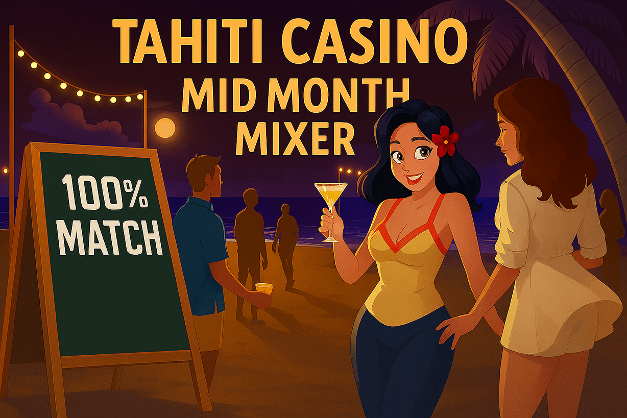 Tahiti Casino Mid Month Promo